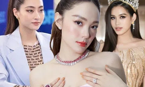 Lấy chồng được nửa năm, Minh Hằng càng trổ sắc, lấn át cả hoa hậu chỉ với một chiếc đầm