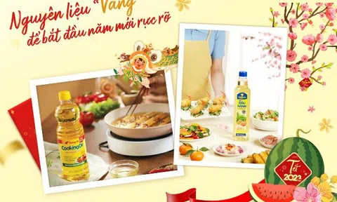 Nguyên liệu “vàng” để bắt đầu một năm mới rực rỡ, khởi sắc