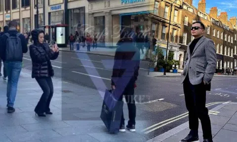 Được Phương Oanh khuỵu chân làm "phó nháy", Shark Bình hóa soái ca tại trời Tây