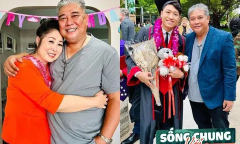 Chồng NSND Hồng Vân là "ông bụt" trong mắt con riêng của vợ, không chung dòng máu nhưng dạy cả 2 thành tài