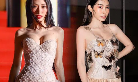 Khổng Tú Quỳnh sở hữu ưu điểm không cần bơm độn, kiến tạo đường cong chữ S tự nhiên