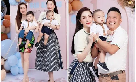 Sao Việt 24h: Bảo Thy lần đầu khoe cận mặt quý tử, cùng chồng đại gia Hà Tĩnh đi mừng "Rich kid" nhà Chi Bảo