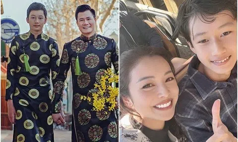 Sau 2 năm chỉ đón Tết với con qua màn hình điện thoại, Jennifer Phạm đoàn tụ Bảo Nam, đón Tết Nguyên Đán 2023 trên đất Mỹ