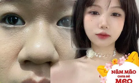 Hí hửng trang điểm, cô gái nhận kết quả "thảm hoạ": Chị em làm đẹp đón Tết chú ý điều này