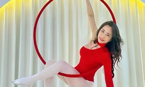 Danh tính mỹ nhân đu vòng trên cao đẹp như thiên nga, đường cong uốn lượn mê hoặc lòng người