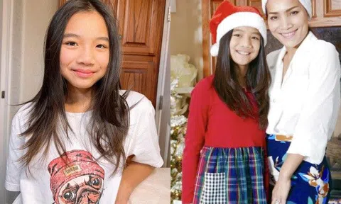 Con gái độc nhất của ca sĩ Hồng Ngọc trổ nét thiếu nữ xinh xắn, 11 tuổi cao gần bằng mẹ