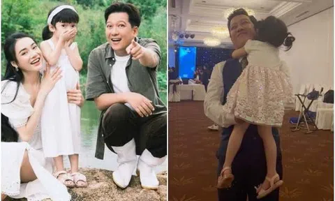 Trường Giang bận rộn lịch trình cuối năm, xúc động cảnh con gái tìm đến tận nơi làm việc vì nhớ nhung