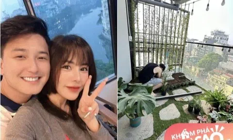 Bạch Lan Phương chuyển về nhà mới trước Tết, Huỳnh Anh “còng lưng” khuân đất chạy deadline