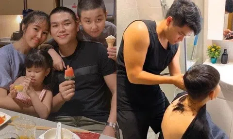 Con trai Lê Phương nói ở với bố dượng "sướng", chồng trẻ chăm con khác dòng máu hơn cả nữ diễn viên