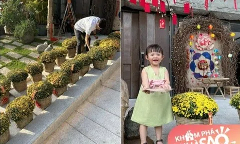 Cường Đô La tự tay trang trí nhà đón Tết còn công khai nói xấu vợ, phản ứng của Đàm Thu Trang gây chú ý