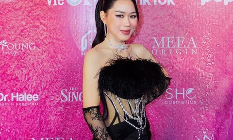 Lê Thị Loan - Nữ CEO xinh đẹp xuất hiện trong show thời trang của NTK Đỗ Long