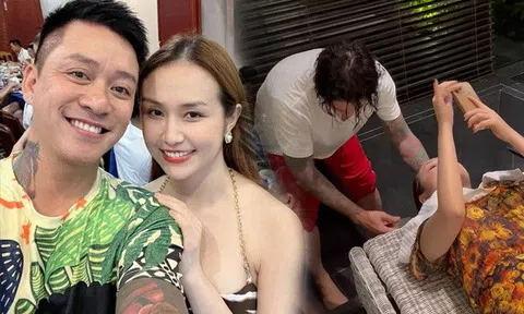 Vợ chủ tịch của Tuấn Hưng được chồng chiều hết cỡ, hết "uốn éo" giữ dáng, nay mở spa tại nhà chăm tận kẽ tóc