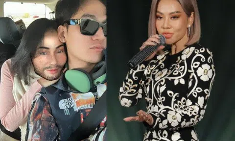 Không nhận ra Thu Minh trong ảnh chụp với "con trai", diện mạo khác hoàn toàn