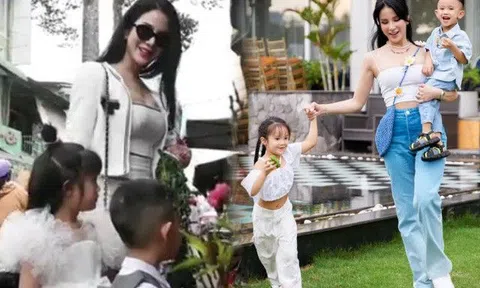 Diệp Lâm Anh được nhà chồng cũ tạo điều kiện cho đón con trai đi chơi Tết cùng mẹ và chị gái