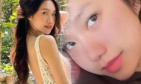 Tẩy trang bằng "chất lỏng của đất mẹ", Doãn Hải My có mặt mộc căng bóng, bảo sao Đoàn Văn Hậu mê tít