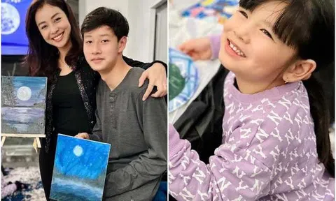 Jennifer Phạm sở hữu bộ gen tuyệt phẩm, con trai với Quang Dũng và 3 con với Đức Hải đều đẹp như tranh