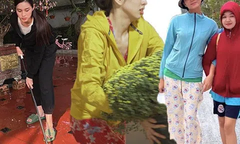 Nhận không ra các bông hậu những ngày Tết dọn nhà, đồ bộ lên ngôi, hàng hiệu "xếp xó"