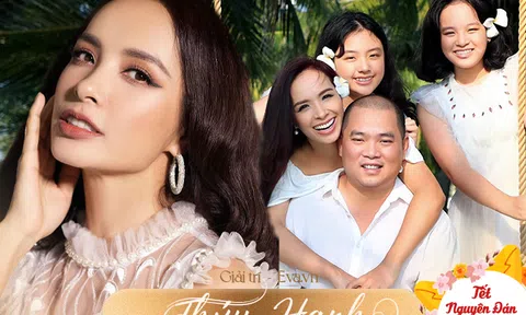 Tết 2023 ở "lâu đài" 200m2 nhà Thúy Hạnh - Minh Khang: Không đón khách, vợ chồng "kẻ Bắc người Nam"