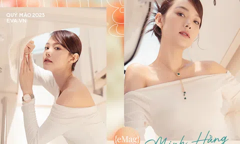 Cùng Ba Trà "xông đất" bản tin làm đẹp: Nếu không có táo bạo thì không có Minh Hằng hôm nay