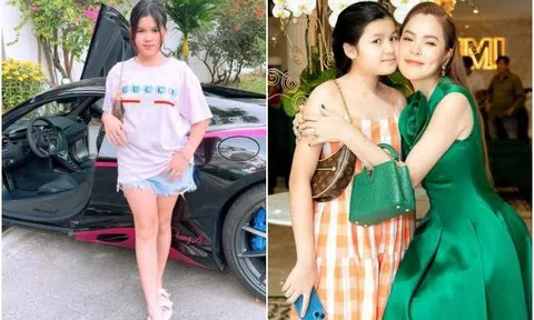 Đẳng cấp con gái Hoa hậu nhà 200 tỷ: Dạo phố sương sương bằng xe 28 tỷ, hàng hiệu từ đầu đến chân, xinh như người mẫu
