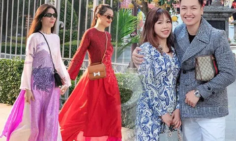 "Loá mắt" với những màn khoe hàng hiệu mùa Tết của sao Việt: có người "sương sương" túi gần nửa tỷ