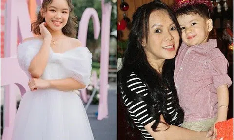 Ngoài con gái xinh đẹp với chồng Việt Nam, danh hài Việt Hương còn có 1 con trai lai Đức