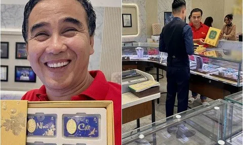 MC Quyền Linh khoe đi mua vàng, dân mạng thi nhau "xin vía": Ảnh chụp lén từ xa thấy rõ sự trái ngược