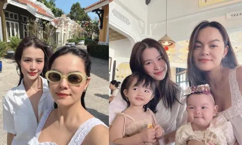 Du xuân với Đông Nhi, Phạm Quỳnh Anh "ngậm ngùi" vì con gái út không dễ thương như Winnie, thích cảm giác mạnh