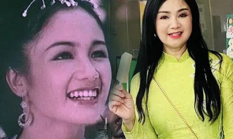 Nhan sắc "nàng thơ" của Lý Hùng ở tuổi 54, là "tiểu thư lá ngọc cành vàng" vẫn khó thoát lão hóa