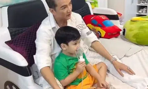 Vừa hết Tết, Đàm Vĩnh Hưng xót xa trước câu hỏi ngây thơ của con trai khi ốm mãi không khỏi