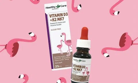 Vì sao Vitamin D3K2 Mk7 Healthy Care đang được nhiều mẹ bỉm yêu thích? 