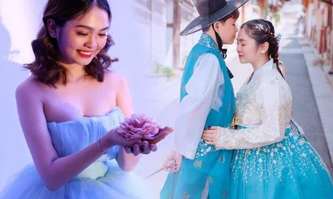 Thiện Nhân hiếm hoi diện đồ "kiệm vải" khoe vai trần, khéo khẳng định chủ quyền bên người yêu đồng giới