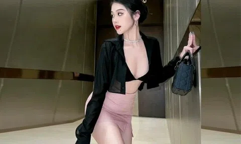 Danh tính cô thư ký có nốt ruồi duyên gợi cảm nhất Sài Thành, diện áo sơ mi không thèm cài cúc