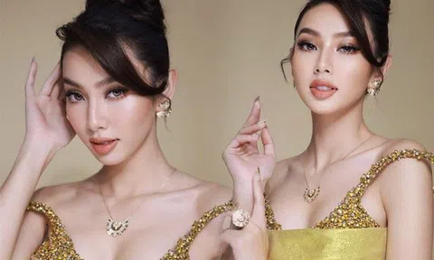 Nguyễn Thúc Thuỳ Tiên đeo trang sức sương sương 3 tỷ đồng, thắp sáng thảm đỏ danh giá