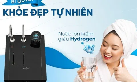 Bắt kịp xu hướng đẹp khỏe cùng máy lọc nước hydro ion KAE S85 Plus