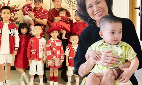 Bà nội đông cháu nhất Vbiz: Tuổi hưu trí đẹp phúc hậu, phong cách sang trọng khiến "ngọc nữ" Vbiz thả tim