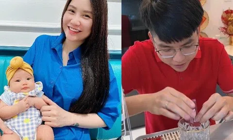 Hot Mom Thanh Trần mời khách món “trà lạ” khi khách đến chơi Tết