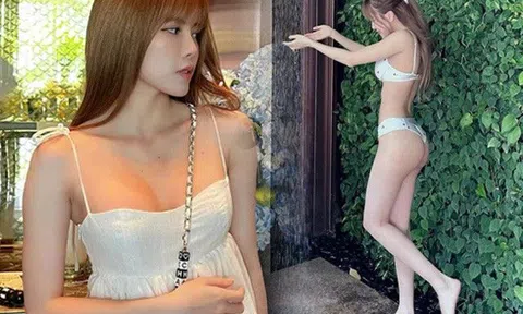 Em gái quê Thanh Hóa tay chân bé tí nhưng dáng nét như vẽ nhờ chăm uống thứ nước xanh lè