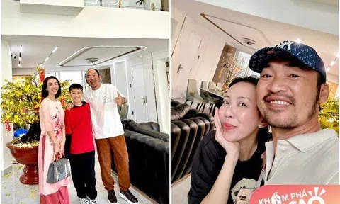 Cận cảnh nhà Thu Trang - Tiến Luật: Bên trong đậm mùi tiền, sân thượng rộng đến mức có thể đạp xe