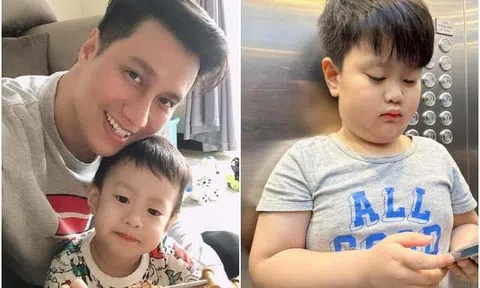 Chia tay, hotgirl Hà thành đơn thân nuôi con trai Việt Anh từ cậu bé gầy gò thành mũm mĩm, phải giảm cân