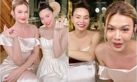 Hồ Ngọc Hà và Đào Bá Lộc rủ nhau "đi ăn cưới", cậu học trò ngày nào giờ đẹp ngang ngửa cô giáo