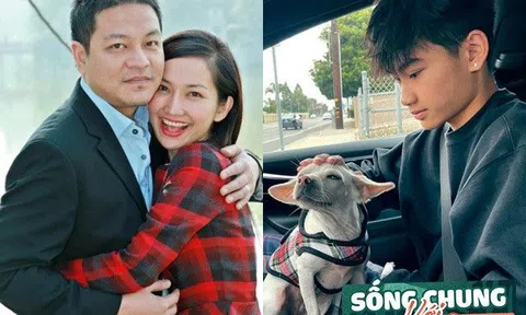 Con riêng "Út Ráng" Kim Hiền sống sung sướng ở Mỹ nhờ bố dượng Việt kiều, "trổ mã" cao gần 1m9