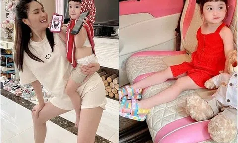 Con gái 1 tuổi kiếm 10 tỷ đồng, gia đình ngày càng giàu, Đoàn Di Băng không cho bé lấy chồng khi lớn lên