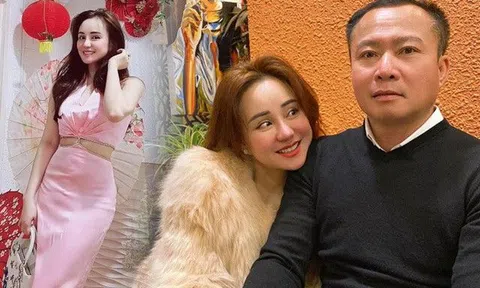 Xưa "âm thầm" sang Mỹ đi đẻ, Vy Oanh giờ eo ót, công khai hình thể qua ống kính ông xã đại gia