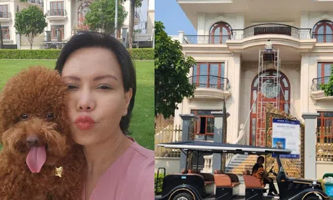 Việt Hương được chồng tặng quà Valentine "khủng": Căn biệt thự "siêu to" giữa lòng Sài thành