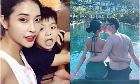 Mẹ đơn thân chia tay Trấn Thành, cùng con riêng sang Đức kết hôn với chồng trẻ Việt kiều