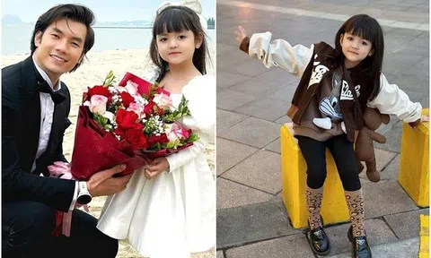 Bé gái búp bê 5 tuổi được soái ca U40 Nhan Phúc Vinh đợi từ chiều tặng hoa, hóa ra là mẫu nhí thu nhập 25 triệu đồng/giờ