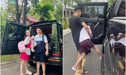 Con gái đại gia Quận 7 Đoàn Di Băng bị vệ sĩ bế thốc ép lên ô tô ngay trước cửa nhà