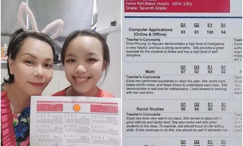 Việt Hương chi nửa tỷ cho con gái đi học giờ nở mày nở mặt khoe bảng điểm ái nữ, tuyển rể khi con mới 14 tuổi