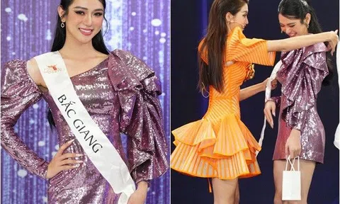 Nữ BTV chuyển giới cực xinh làm khán giả xuýt xoa tại cuộc thi của Hoa hậu Hương Giang